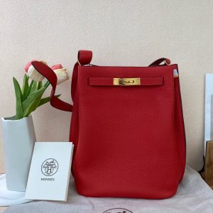 Hermès Kelly 22 Rouge Pivoine 2R Togo