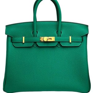 Hermès Birkin 25 Vert Vertigo U4 Togo