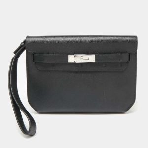 Hermès Kelly 25 Black 89 Epsom