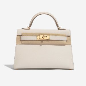 Hermès Kelly 20 Craie  10 Epsom
