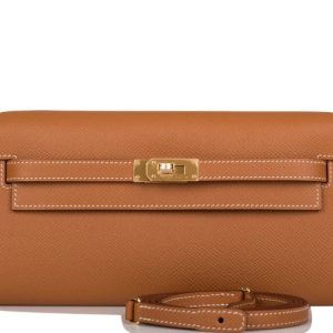 Hermès Kelly Gold 37 Epsom