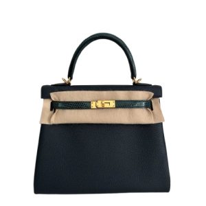 Hermès Kelly 25 Vert Cypres 6O Togo