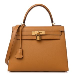 Hermès Kelly Sellier 28 Sesame 2S Epsom B