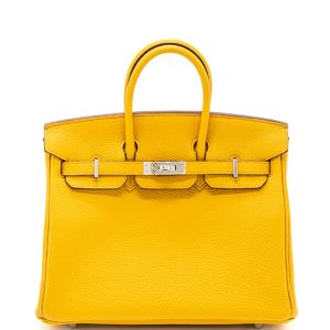 Hermès Birkin  25 Jaune Ambre 9D Togo 2023 B