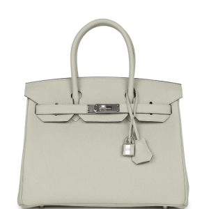 Hermès Birkin  30 Gris Neve 0W Togo