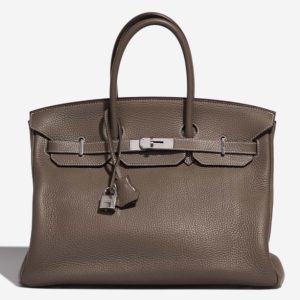 Hermès Birkin  35 Etoupe  18 Clemence 2010 N