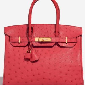 Hermès Birkin  30 Bougainvillier A5 Ostrich 2017 A