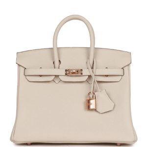 Hermès Birkin  25 Craie  10 Togo 2023 B