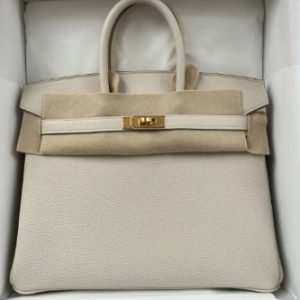 Hermès Birkin  25 Craie  10 Togo B