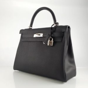 Hermès Kelly  32 Black 89 Togo 2023 Z