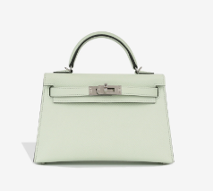 Hermès Kelly Sellier 20 Vert Fizz 0S Epsom B