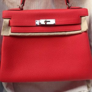 Hermès Kelly  28 Rouge Coeur S3 Togo 2019 D