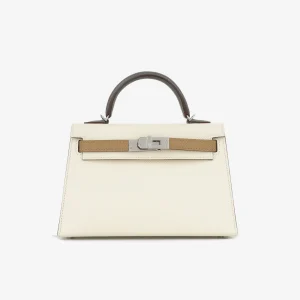 Hermès Kelly Sellier & HSS 20 Chai 0M, Nata I2 Epsom 2022 Z