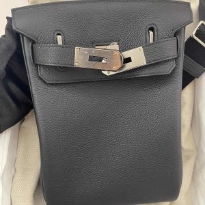 Hermès Kelly Backpack Black 89 Togo B