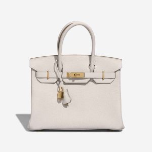 Hermès Birkin  30 Gris Pale M4 Togo 2023 B
