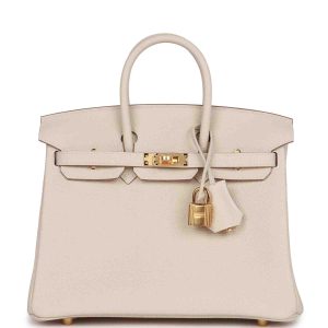 Hermès Birkin  25 Craie  10 Togo B