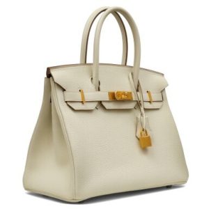 Hermès Birkin  30 Mushroom 0T Togo 2023 B