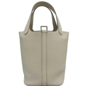Hermès Picotin  18 Beton 8L Clemence W