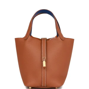 Hermès Picotin  18 Gold 37 Clemence W