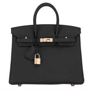 Hermès Birkin  25 Black 89 Togo 2023 B