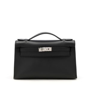 Hermès Kelly Pochette Black 89 Swift 2024 B