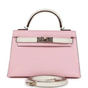 Hermès Kelly HSS 20 Nata I2, Rose Sakura 3Q Chevre Myzore 2023 B