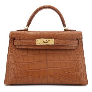Hermès Kelly  20 Gold 37 Alligator Matt 2023 U