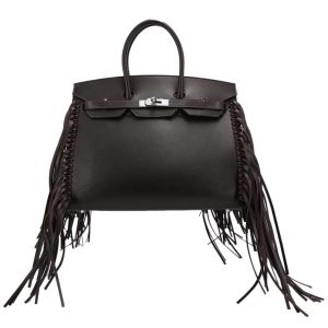 Hermès Birkin Anate 35 Black 89 Evergrain 2024 W