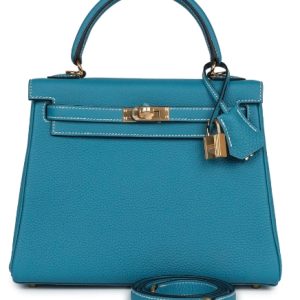 Hermès Kelly  25 Blue Jean  75 Togo 2024 W