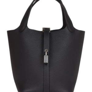 Hermès Picotin  18 Caban 3Y, Mauve Pale 09 Clemence 2024 B