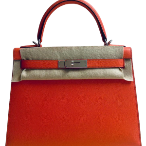 Hermès Kelly Sellier 28 Rose Texas 0E Epsom 2020 Y