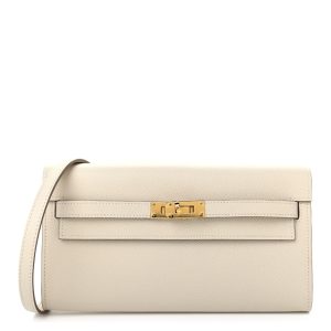 Hermès Kelly Sellier & To Go Craie  10 Epsom 2024 W