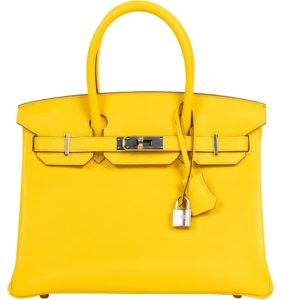 Hermès Birkin  30 Jaune de Naples 9O Epsom