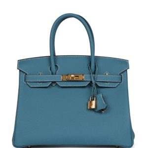 Hermès Birkin  30 Blue Jean  75 Togo 2024 W