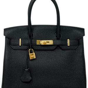 Hermès Birkin  30 Black 89 Togo 2024 W