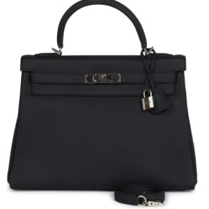 Hermès Kelly  32 Black 89 Togo 2012 P