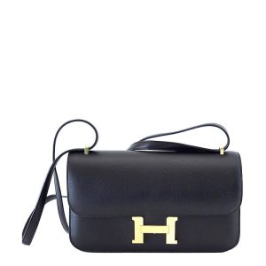 Hermès Constance Elan Black 89 Chevre Myzore 2024 W
