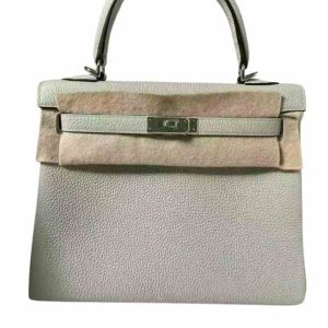 Hermès Kelly  25 Gris Neve 0W Togo 2023 B