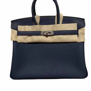 Hermès Birkin  25 Navy 7U Togo 2024 W