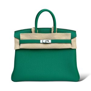 Hermès Birkin  25 Vert Vertigo U4 Togo 2024 W