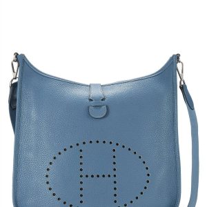 Hermès Evelyne  Blue Turquoise 7B Clemence 2006 J