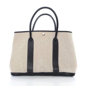 Hermès Garden Party  36 Beige 14, Black 89 Toile, Negonda 2006 J