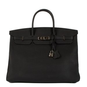 Hermès Birkin  40 Black 89 Togo 2022 U