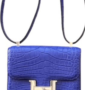Hermès Constance HSS Blue Electric 7T Alligator Matt 2019 D