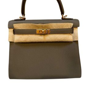 Hermès Kelly  25 Gris Meyer 0L Togo 2023 B