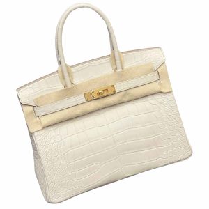 Hermès Birkin  30 Beton 8L Alligator Matt 2021 Z