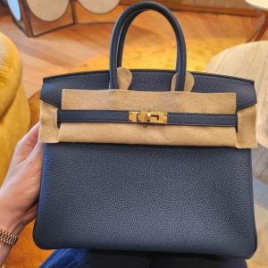 Hermès Birkin  25 Blue de Prusse  7P Togo 2024 W