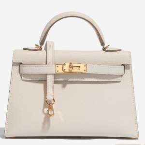 Hermès Kelly Sellier 20 Craie  10 Epsom 2024 W