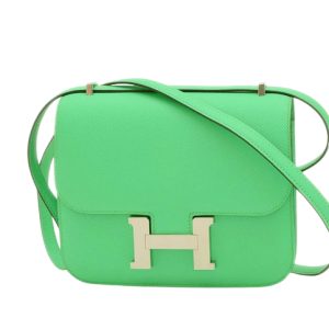 Hermès Constance  18 Vert Comics 0Z Epsom 2024 B