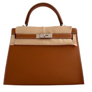Hermès Kelly Sellier 28 Gold 37 Epsom 2024 W